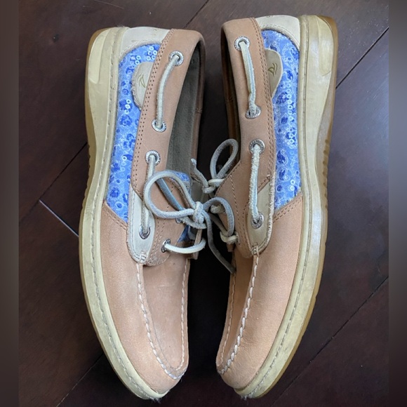 Sperry Sequin Boat Shoes - Picture 5 of 7